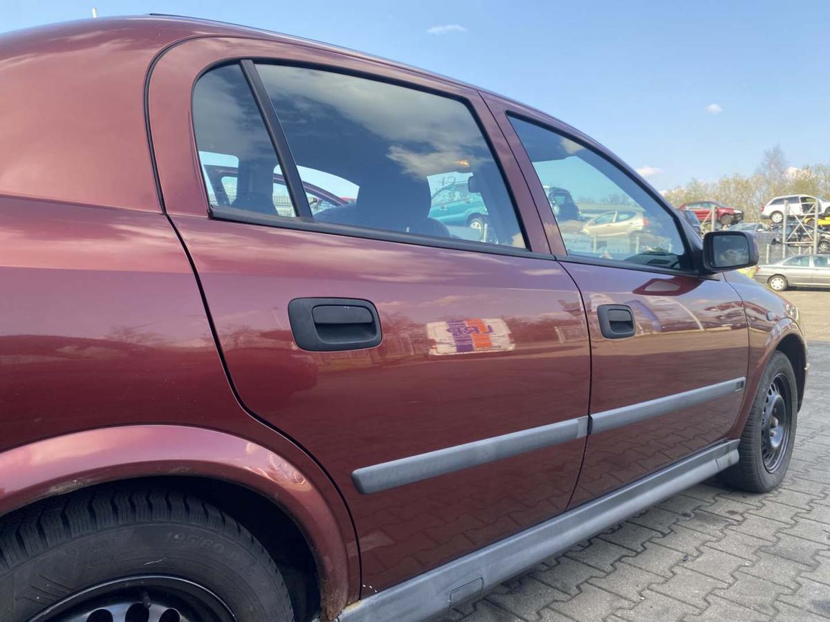 Opel Astra G original T&uuml;r hinten rechts Z549 Marseillerot Rohbau Bj.1999